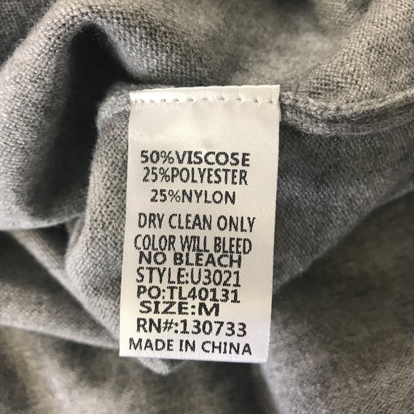 Umgee High Low Crossed Pullover Sweater - Picture 4 of 5